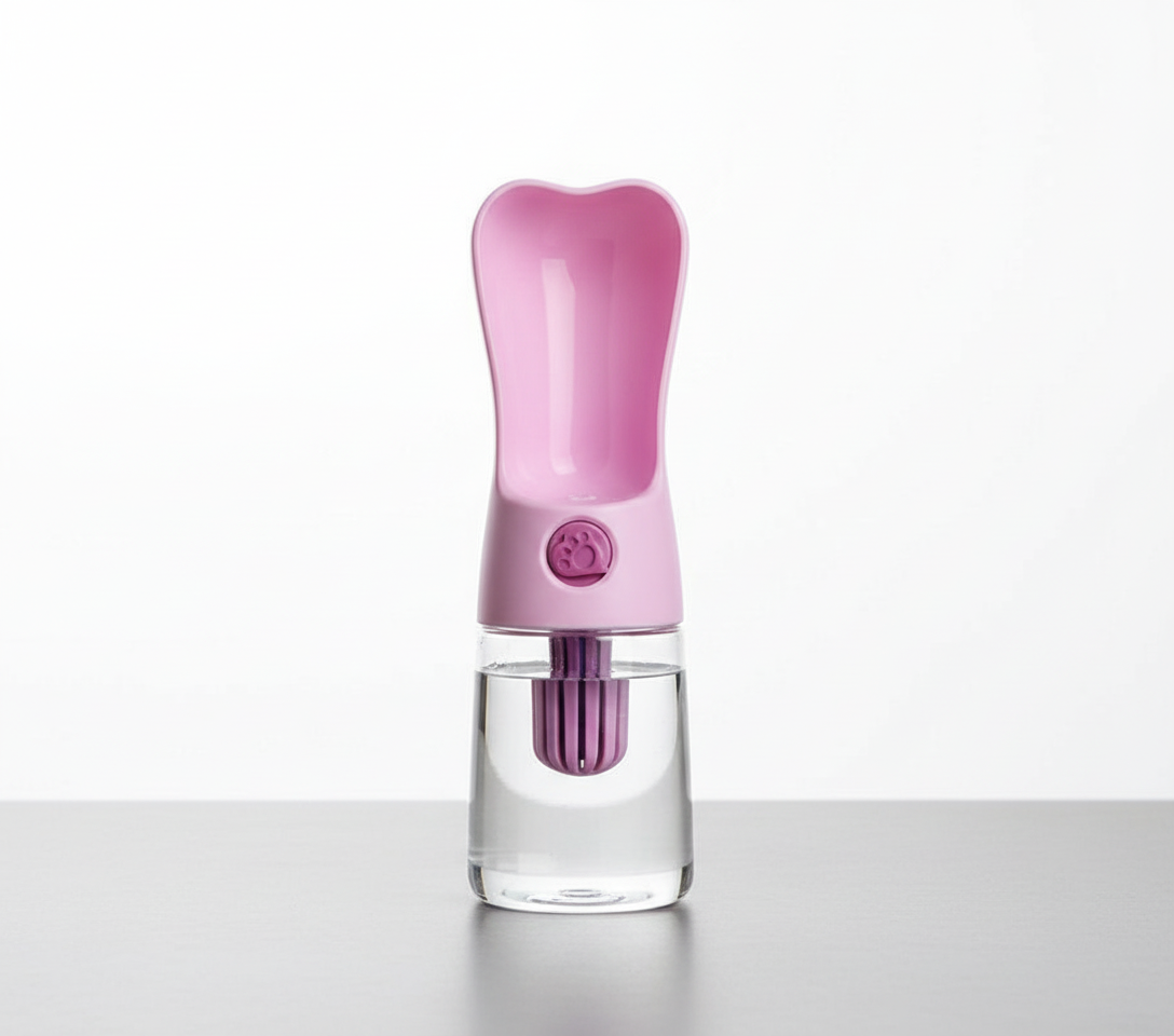 Portable Pet Water Bottle & Feeder